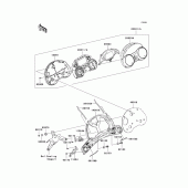 Схема вузла: Вимірювальний прилад Kawasaki ZG1400 Concours 14