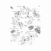 Схема узла: Water pipe для Kawasaki EX300 Ninja 300