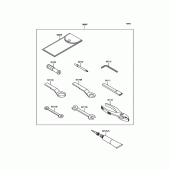 Схема вузла: Інструмент для Kawasaki EJ800 W800