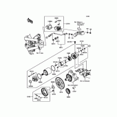 Схема вузла: Стартер для Kawasaki KLE250 Versys-X 250 ABS