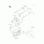 Схема узла: Тросики для Kawasaki VN1700 VN1700 Classic