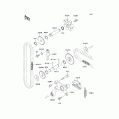 Схема вузла: Водяний насос Kawasaki VN1500 VN1500 Classic Tourer