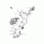 Схема вузла: Headlight(s) для Kawasaki ZR800 Z800 ABS