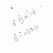 Схема вузла: Balancer для Kawasaki KLX650 KLX650R