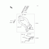 Схема узла: Рама для Kawasaki ZX750 Ninja ZX-7
