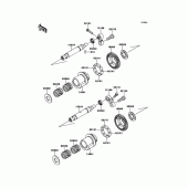 Схема узла: Balancer для Kawasaki ZG1400 1400GTR ABS