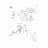Схема вузла: Fuel injection для Kawasaki VN1500 Vulcan 1500 Nomad Fi