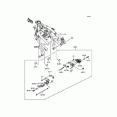 Схема вузла: Аксесуари (Engine Slider) для Kawasaki BR250 Z250SL ABS
