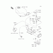 Схема узла: Canister для Kawasaki ZX600 Ninja ZX-6