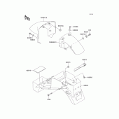 Схема узла: Крыло для Kawasaki ZX900 Ninja ZX-9R