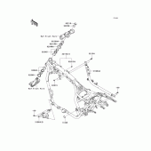 Схема вузла: Рама для Kawasaki VN1700 Vulcan 1700 Classic