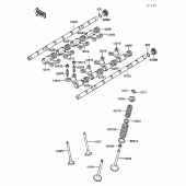 Схема вузла: Клапан для Kawasaki ZG1000 Concours