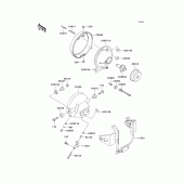 Схема вузла: Headlight(s) для Kawasaki ER500 ER-5