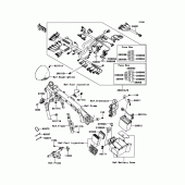 Схема узла: Электрооборудование для Kawasaki VN1700 VN1700 Classic Tourer ABS