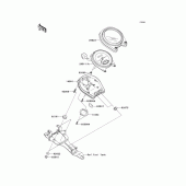 Схема узла: Meter(s) для Kawasaki VN1600 Vulcan 1600 Classic