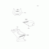 Схема вузла: Decals(blue)(ex250-h14) для Kawasaki EX250 ZZR250
