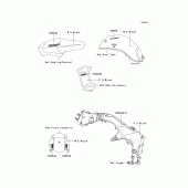 Схема вузла: Decals(black)(aef) для Kawasaki KLZ1000 Versys 1000