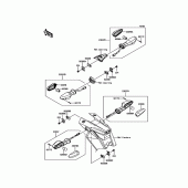 Схема вузла: Поворотники для Kawasaki ZR800 Z800 ABS