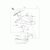 Схема вузла: Аксесуари для Kawasaki ER250 Z250