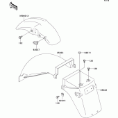 Схема вузла: Крило для Kawasaki EX500 EX500