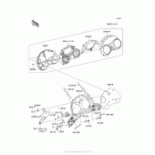 Схема вузла: Meter(S) для Kawasaki ZG1400 Concours 14 ABS