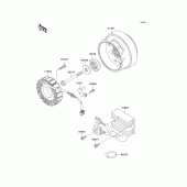 Схема вузла: Генератор для Kawasaki VN1500 Vulcan 1500 Drifter