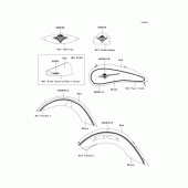 Схема вузла: Decals(ebony/red)(f7f) для Kawasaki VN2000 Vulcan 2000 Classic LT