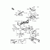 Схема вузла: Side Covers/Chain Cover для Kawasaki EX300 Ninja 300 ABS
