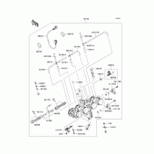 Схема вузла: Throttle для Kawasaki ZR750 Z750S