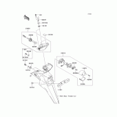 Схема вузла: Taillight(s) для Kawasaki EX250 Ninja 250R