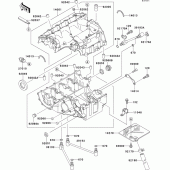 Схема узла: Картер двигателя для Kawasaki ZX600 Ninja ZX-6R