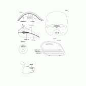 Схема вузла: Decals(blue/silver) для Kawasaki VN1500 Vulcan 1500 Nomad Fi