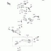 Схема вузла: Перемикач передач для Kawasaki ZX1100 ZZ-R1100