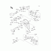 Схема вузла: Поворотники для Kawasaki ZR1000 Z1000