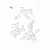 Схема узла: Крыло для Kawasaki ZX750 Ninja ZX-7R