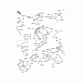 Схема вузла: Cowling(1/2) для Kawasaki ZG1000 1000GTR