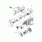 Схема вузла: Starter Motor для Kawasaki KLE650 Versys 650 ABS