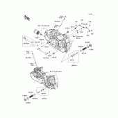 Схема вузла: Масляний фільтр Kawasaki VN1700 Vulcan 1700 Voyager Custom ABS