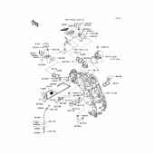 Схема вузла: Повітряний фільтр Kawasaki ZG1400 Concours 14
