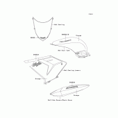 Схема узла: Decals(orange) для Kawasaki ZX1000 Ninja ZX-10R