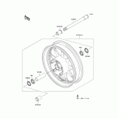 Схема вузла: Transom + tube для Kawasaki VN1700 Vulcan 1700 Voyager