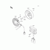 Схема узла: Генератор для Kawasaki ZX900 Ninja ZX-9R