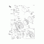 Схема вузла: Air cleaner(1/2) для Kawasaki VN800 Vulcan 800