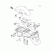 Схема узла: Крыло для Kawasaki ZX1100 GPZ1100