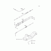 Схема вузла: Троси для Kawasaki ZX636 Ninja ZX-6R