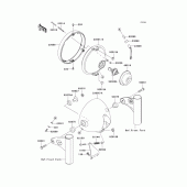Схема вузла: Headlight(s) для Kawasaki EJ800 W800