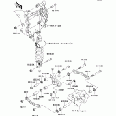 Схема вузла: Suspension для Kawasaki ZX1400 ZZR1400 ABS