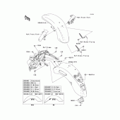 Схема вузла: Крило для Kawasaki VN1700 Vulcan 1700 Voyager ABS