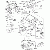 Схема вузла: Електроустаткування для Kawasaki ZX900 Ninja ZX-9R