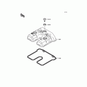 Схема вузла: Клапанна кришка Kawasaki KLX250 KLX250